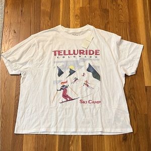 Abercrombie sporty retro graphic tee